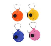 WOONEKY 4Pcs Mini Handheld Clicker Counter for Accurate Statistics Colorful Mechanical Clicker for Sports Office and People Counting Portable and Lightweight Design