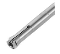 WOONEKY 4pcs Nail Drill Bit Holder Stainless Steel Collet Chuck for Manicure Machines with Secure Spring Clamping Compatibility for Professional and DIY Nail Art