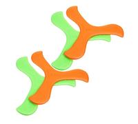 WOONEKY 4Pcs Outdoor Boomerang for Playing Sports Use Flying Disc Game Fun Family Bonding Activity for Teens Random Colors Outdoor Game gift for for for for for for Random Color
