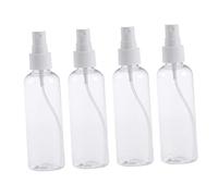 WOONEKY 4pcs Portable Makeup Spray Bottle Fine Mist Spray Bottles for Travel Use