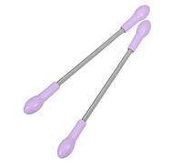 WOONEKY 4pcs Spring Epilator Hair Removal Tool Facial Hair Threading Device for Quick and Smooth Extraction Portable Stainless Steel Epilator for Home Use