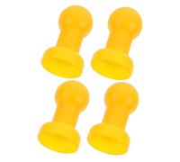 WOONEKY 4pcs Trampoline Pole Caps Replacement Rod Parts Plastic Covers for Attaching Safety Net to Top Poles Suitable for Various Models