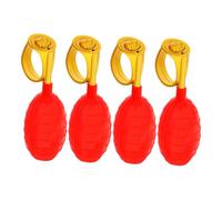 WOONEKY 4pcs Water Spray Rings for Party Pranks Easy Squirt for Group Entertainment and Holiday Fun Ring Party Props and Tricky Water Plaything