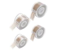 WOONEKY 4Rolls Double Eyelid Stickers of Invisible Adhesive Strips for Droopy Eyelids Breathable and Comfortable for Creating Natural Double Eyelids Easy to Use