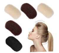 WOONEKY 4sets Hair Updo Accessories Hair Padding Clip Styling Pad Volume Clips Bases 5pcs*4