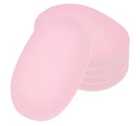 WOONEKY 5 Pcs Facial Cleaning Sponge Puff Biodegradable Makeup Powder Sponge for Deep Cleansing and Makeup Removal Suitable for All Skin Types and Ages Random Colors