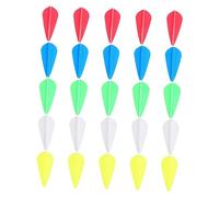 WOONEKY 50Pcs Archery Fletchings Arrow Vanes Wings for Target Practice Durable and Easy to Use Suitable for Personal and Professional Use Bright Color Arrow Accessories Random Color