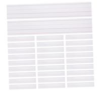 WOONEKY 50Pcs Erasable Sentence Learning Strips for Students High-Grade Paper Writing Strips for Handwriting Practice Classroom and Home Educational Word Cards for Boys