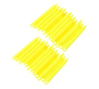 WOONEKY 50pcs Magnetic Drawing Pens for Smooth Writing Replacement Stylus for Magnetic Drawing Boards Yellow Doodle Pens Easy Erase for Creative Play and Learning