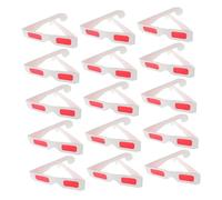WOONEKY 50pcs Red Glasses for Valentines Day Party Favors Birthday Classroom Rewards Spectacular Viewing for Movies Concerts and Events