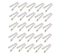 WOONEKY 50pcs Silver Lipstick Packaging Boxes DIY Lip Gloss Eyeliner Gift Wrapping Case Paper Material Travel for Makeup Storage and Festival Presentation