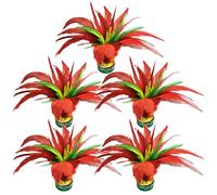 WOONEKY 5PCS Colorful Kicking Shuttlecocks Fun Foot Sports for Exercise Games for Indoor Outdoor Activities Strengthen Leg Muscles Flexibility for All Ages