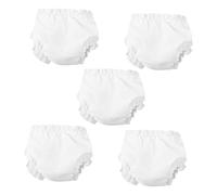 WOONEKY 5pcs Elastic Doll Underwear for Dolls Adjustable Comfortable Briefs Pretend Play Underpants Cosplay Props for DIY Accessories