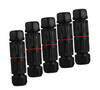 WOONEKY 5Pcs Electrical Cable Connectors Wire Protectors for Outdoor Use Screwless Quick Installation High Temperature Resistant Junction Box Accessories