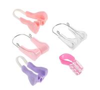 WOONEKY 5pcs Nose Slimming Clips Soft Silicone Nose Shape Corrector Clip Device for Wide Lifting up