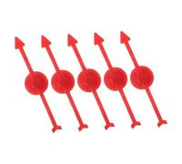 WOONEKY 5pcs Plastic Game Arrow Rotation Arrow Family Game Party Favors Prize Wheel