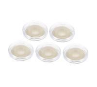 WOONEKY 5pcs Transparent False Eyelash Storage Boxes Durable Plastic Eyelash Organizer Case for Keeping Lashes Shape for Makeup Lovers and Beauty Salons