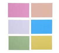 WOONEKY 6 Sheets Blank Hanging Folder Tabs with Premium Writing Surface for Office File Folder Labeling and Document Organization Colour Coded Paper Labels