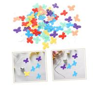 WOONEKY 60Pcs Butterfly-Shaped DIY Needle Threaders for Hand Sewing Cross Stitch Tools Easy Threading for Various Needle Sewing Accessories for Jewelry Making and Craft Projects