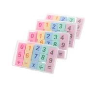 WOONEKY 60pcs Puzzle Erasers for Math Pencil Erasers Compact and Portable Student Supplies Classroom Rewards and Party Favors for Creative Learning and Treasure Boxes