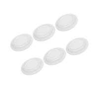 WOONEKY 6pcs Air Conditioner Wall Hole Cover Plates Decorative Air Duct Vent Covers for Effortless Installation Stylish Design Neat