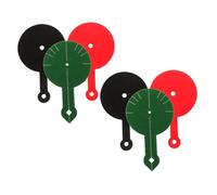WOONEKY 6pcs Billiard Aim Training Pad Easy to Install Pool Table Accessory for All Skill Levels Durable and User Friendly Aiming Trainer for Enhanced Shot Accuracy