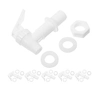 WOONEKY 6pcs Drink Dispenser Spigot Replacement Plastic Water Jug Faucet with Diameter Easy DIY Press-Type Tap for Water Cooler Bottles and Beverage Jugs