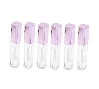 WOONEKY 6Pcs Empty Eyelash Mascara Tube Refillable Eyeliner Bottles with Applicator Wand Compact Durable and Lightweight for Easy Makeup Application Anytime