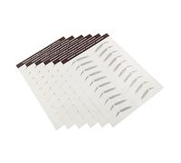 WOONEKY 6pcs Eyebrow Filler Sticker Temporary Brow Embroidered Eyebrow Shaper Makeup Brow Sticker