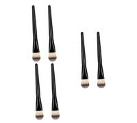 WOONEKY 6pcs Facial Brush for Skincare Applicator Tool Nylon Hair Easy Application
