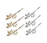 WOONEKY 6pcs Flower Hair Clip Sectioning Hair Clips Women Tulip Hairpin for Birthday Party