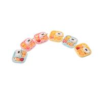 WOONEKY 6pcs Miniature Sushi Models Resin Japanese Food Ornaments for Dollhouse Decoration for Tabletop Displays Micro Landscaping Creative DIY Projects