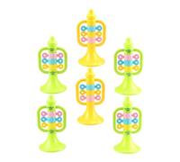 WOONEKY 6pcs Vertical Trumpets for Safe Stage Performance Props for Parties Fun Musical Instruments Random Color