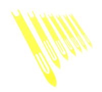 WOONEKY 7pcs Plastic Netting Shuttles Fishing Net Repair Tools Mending Needles Kit for Hand Sewing and Weaving Practical Equipment for Fishing Enthusiasts and Beginners