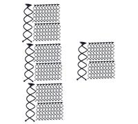 WOONEKY 80 Pcs Spiral Barrettes Hair Bun Pin Bun Clip Pin Women Hair Accessories Hair Pins for Buns Mini Bride Hair Clip Spiral Bun Pin Star Hair Clip Bun Bobby Pins Bobbie Pin Black Alloy