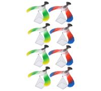 WOONEKY 8pcs Balancing Eagle Fun Balance Bird Game for Preschoolers and Stimulates Intelligence Development and Cognitive Skills Enhances Coordination and Concentration