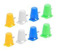 WOONEKY 8pcs Clockwork DIY Movement Parts for Plaything Plastic Wind Up Mechanism for Walking Robot Craft Accessories Manual Rotation Supply