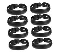 WOONEKY 8pcs Hair Bun Maker Elegant Donut Hair Accessories for Easy Updo Styling Durable Braiding Tools with Sticks Holder for All Types