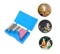 WOONEKY 9pcs Density Blocks Set for Physics Experiments Precise Aluminum Iron and Plastic Cuboid Teaching Instruments Visual Mass and Volume Comparison Tools for Classroom Use Random Color