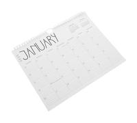 WOONEKY Academic Wall Calendar Room School Calendars Month Wall Planner Planning Schedule Monthly Office Number Home White