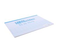 WOONEKY Accounting Ledger Book Horizontal Inventory Notebook for Small Business Expense Management Financial Records Planner Keeper with Binding for Warehouse Stock Tracking