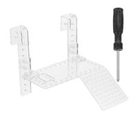 WOONEKY Acrylic Reptile Climbing Platform Turtle Basking Platform Strong Load-bearing Capacity Hanging Type Design for Turtle Sunbathing and Crawling Assorted style