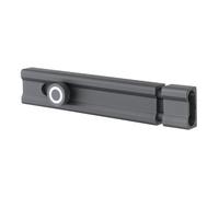 WOONEKY Adhesive Sliding Door Flush Bolt Latch Security Bar Theft Vintage Lock with Easy Install for Indoor Privacy and Door Protection