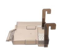 WOONEKY Adjustable Floating Turtle Basking Platform with Climb Ramp Sunbathing Dock for Aquarium Turtles Spacious Resting Island for Aquatic Reptile Habitat Fits Various Water Levels