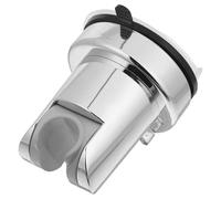 WOONEKY Adjustable Handheld Showerhead Holder with Removable Suction Cup No Drill Wall and Ceiling Mount Bracket for Bathroom Sprayer Wand Moisture-Resistant Plastic Support