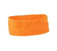 WOONEKY Adjustable Sports Yoga Headband Breathable Microfibre Cotton Cloth for Makeup Fitness for Women Orange Color Versatile Sweatband for Daily Use and Spa Facial Care