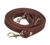 WOONEKY Adjustable Thin Crossbody Purse Strap Imitation Leather with Gold Buckle Sturdy Replacement Shoulder Belt for Handbags and Crossbody Bags Easy to Install and Stylish Accessory