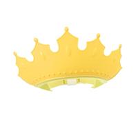 WOONEKY Adjustable Waterproof Kids Shampoo Hat with Eye and Ear Protection, Soft Silicone Bath Cap for Boys and Girls, Yellow Children’s Bathing Accessory for Hair Washing