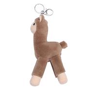 WOONEKY Adorable Alpaca Shape Key Ring Pendant Creative Keychain for Bags Backpacks Schoolbags Chic Unique Hanging Ornament for Friends and Family