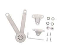 WOONEKY Air Strut for Cabinet Doors Lid Support Hinge Soft Close Function for Kitchen Cabinets Wardrobes and Furniture Includes Locking Mechanism